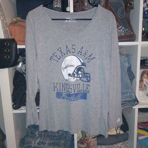 TX A&M Russell Long sleeves tee Large